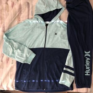 Hurley summer lounge top & bottom.
